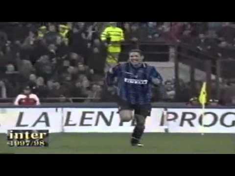 Serie A 1997-1998, day 26 Milan - Inter 0-3 (2 Simeone, Ronaldo)