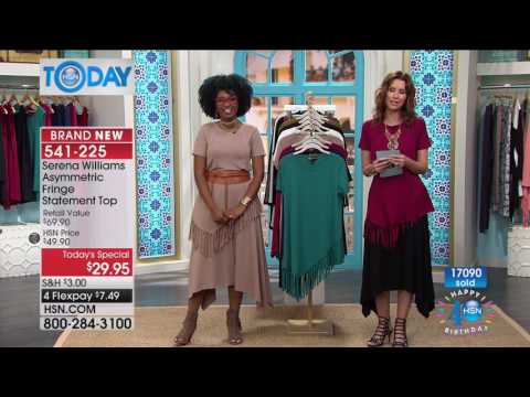 HSN | HSN Today: SERENA WILLIAMS Signature Statement Fashions Celebration 07.21.2017 - 08 AM