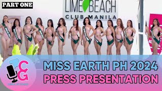 Miss Philippines Earth 2024 Press Presentation (Part One) | Chika at Ganap