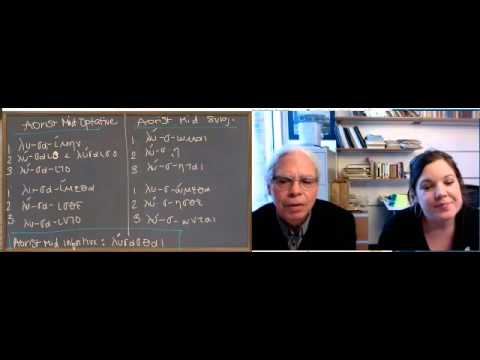 Learn Ancient Greek: 37_Unit 7 Forms of Future and Aorist Middle new