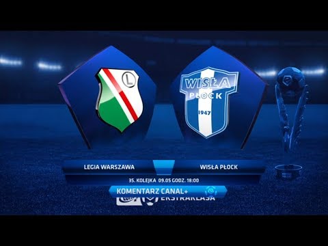 Legia Warszawa - Wisła Płock 3-2 | Skrót meczu 09.05.2018 [HD]