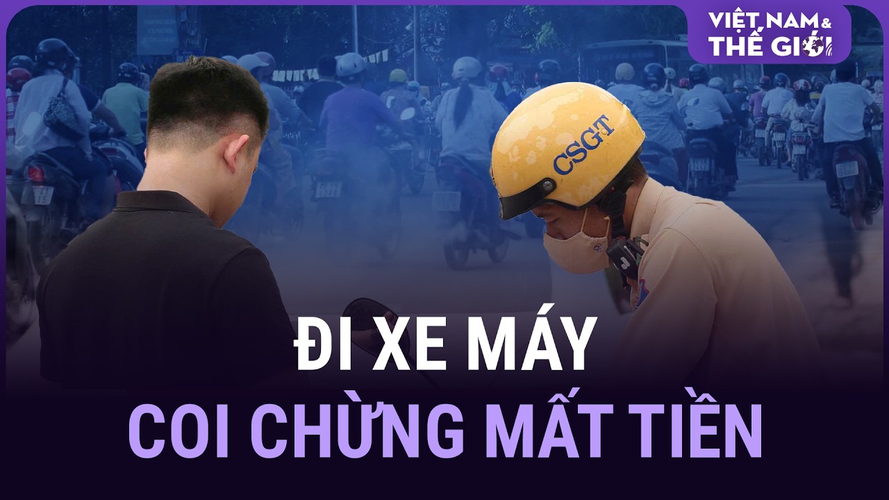 Người sử dụng xe máy không có loại giấy này sẽ bị phạt đến 600.000 đồng