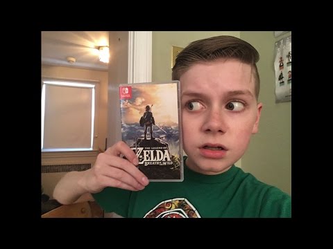 Owen is obsessed with the Legend of Zelda: Breath of the Wild