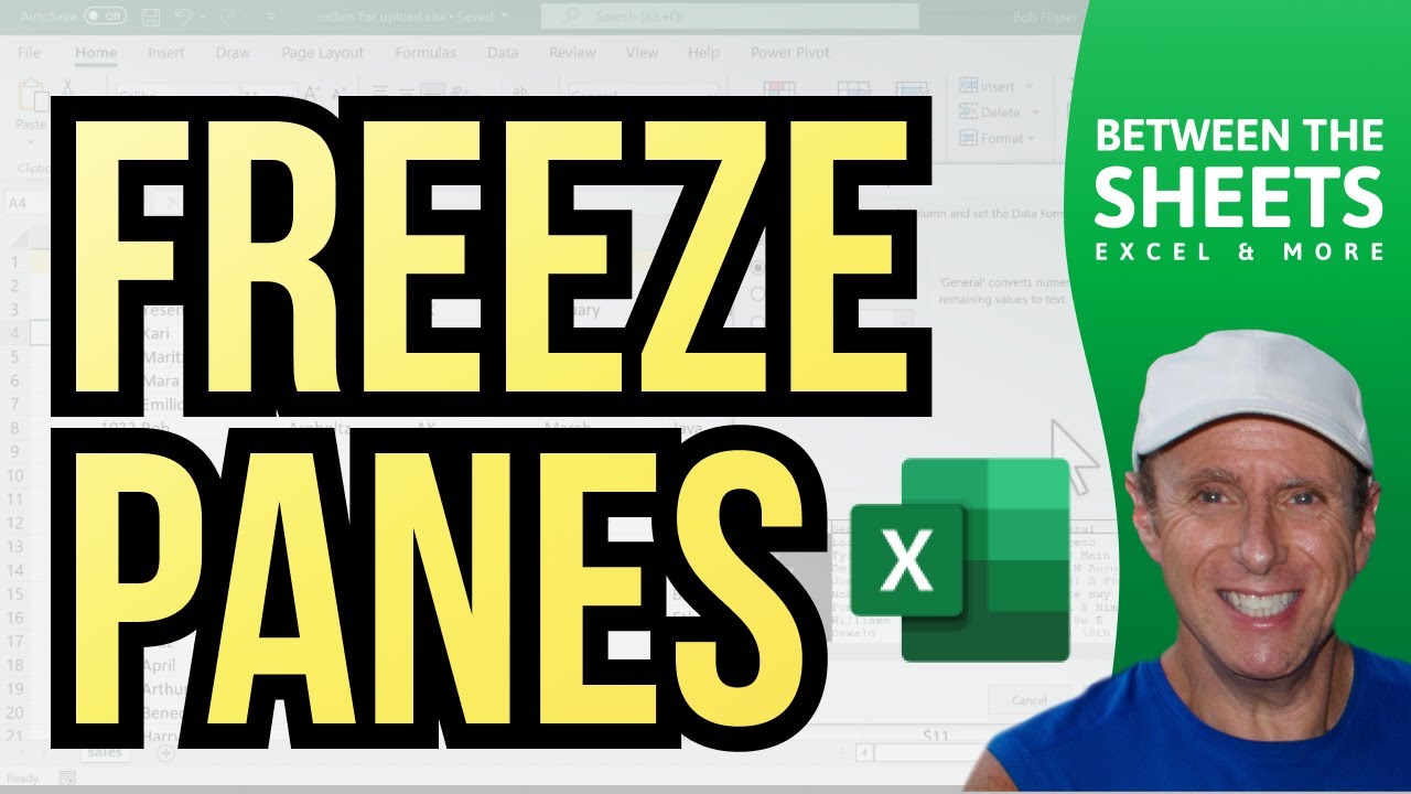 Freeze Panes in Excel