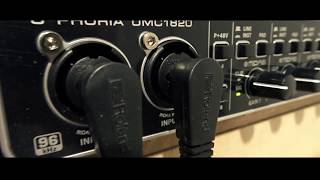 Video thumbnail for Behringer UMC  1820 interface with Cubais on iPad (music starts 2.08) by offworld network