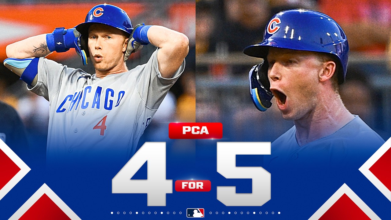 4-for-5 with a home run for Pete Crow Armstrong in a divisional clash! 😲 | MLB Highlights