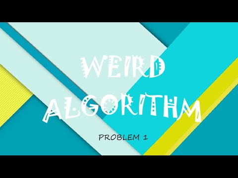 Weird Algorithm Cses Problem Set Solution Problem 1