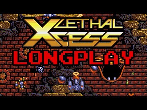 Lethal Xcess Longplay (Atari STe, One Life)