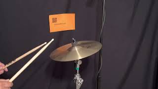 Video thumbnail for 12” Zildjian EFX #1 Sound Effects cymbal by Shadow Searcy