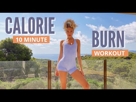 10 MIN. CALORIE BURN - burn lots of calories / Sweaty Workout | No Equipment | Mary Braun