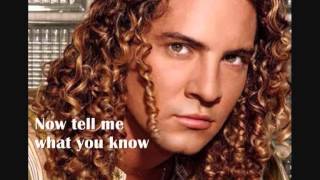 DAVID BISBAL LO QUE VIVIMOS / Translation in English