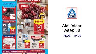 Aldi folder week 38 14/09 - 19/09