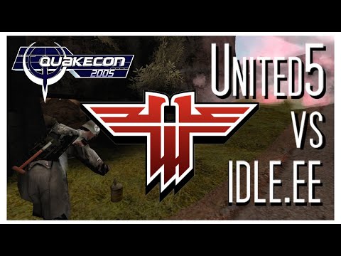 QuakeCon 05 Enemy Territory LB Finals - United5 vs idle.ee (iTG commentary) Map 1/4 Supply Depot