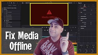 Download the video "How to Fix Media Offline Error in Davinci Resolve 18"