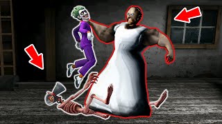 Granny Strongman vs Siren Head vs Joker - funny horror animation (p.372)