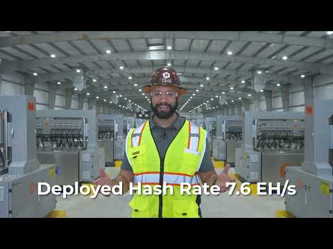 Corsicana Phase 1 Progress | Riot Platforms