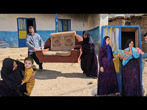 🌿Shahnaz and Amir's rural life; empathy in housework and the pleasant tranquility of nature