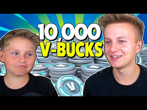 LAST ONE SURVIVING in FORTNITE gets 10,000 V-Bucks 🤣 Ash & Max - TipTapTube Fortnite German