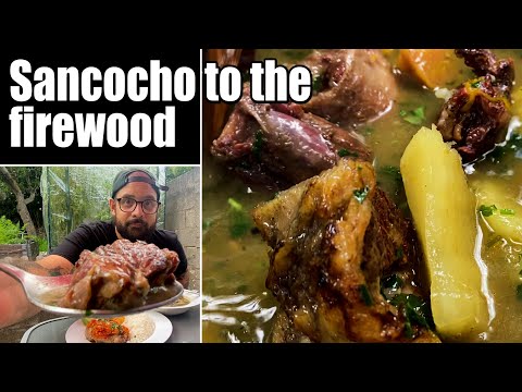HOW TO MAKE Sancocho to the firewood (STEP BY STEP)/Arditos Kitchen