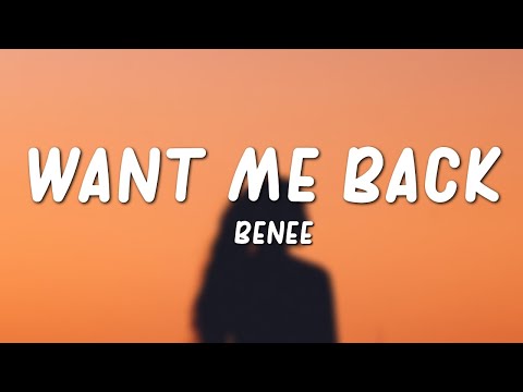 BENEE - Want Me Back (Lyrics)
