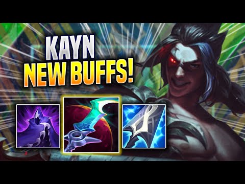 KOREAN CHALLENGER TRIES KAYN WITH NEW BUFFS! - Korean Challenger Plays Kayn JUNGLE vs Nidalee!