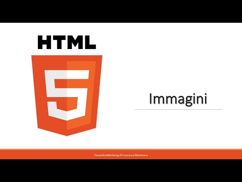 HTML5 - Tutorial 7: Inserire immagini in HTML