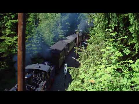 Dampfloksound vom 9. Juni 2014 am Loreleyfelsen mit Lok AQUARIUS C und der sächsischen I K Nr. 54 ☆