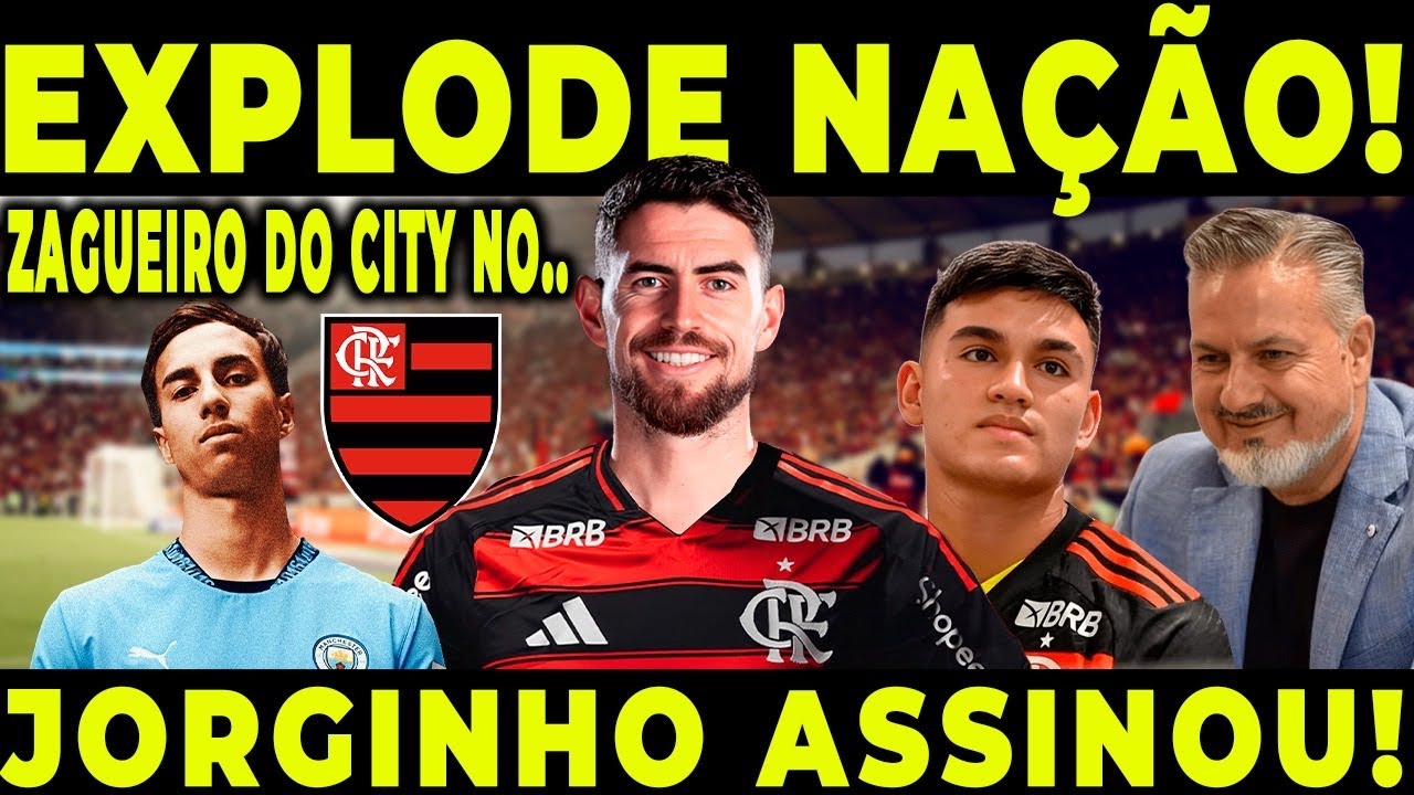 EXPLODE DE EMOÇÃO NAÇÃO! JORGINHO FECHA SAÍDA DO ARSENAL E CHEGADA AO.. ZAGUEIRO DO CITY NO??