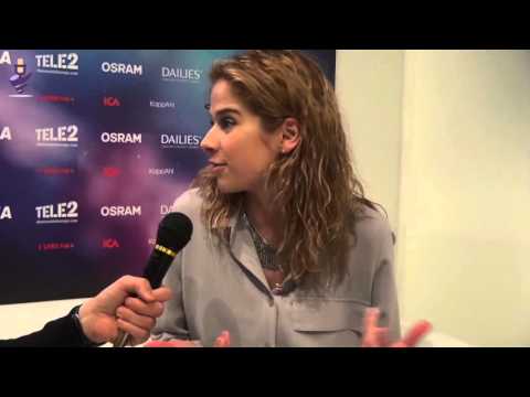 Interview Laura Tesoro (Belgium) after first rehearsal