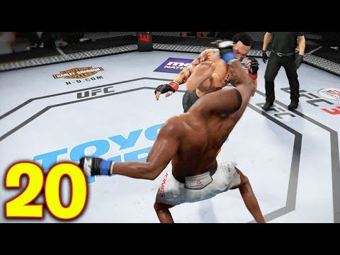 UFC 3 GOAT Career Mode - Look At His Neck! EA Sports UFC 3 Gameplay PS4 - Part 20