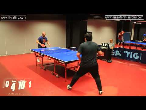 179.TT-Rating Turnuvası - Masa Tenisi - Table Tennis - Match