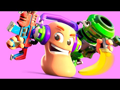 Syö banaania, se pitää sinut terveellisenä | Worms rumble Suomi