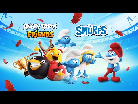 Angry Birds Friends X The Smurfs | Smurfs Tournament