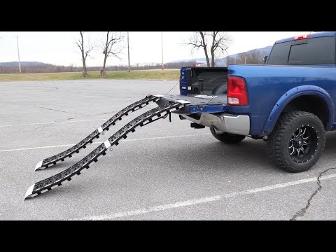 CargoSmart LED Hybrid S-Curve Arched Centerfold Cargo Ramps Review