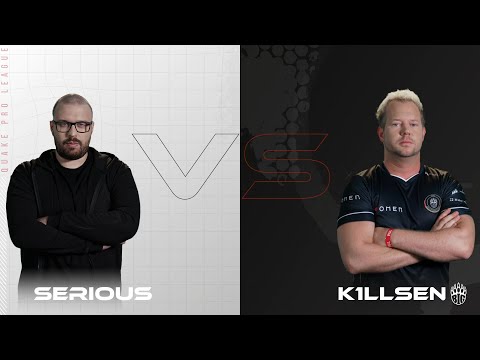 serious vs k1llsen - Quake Pro League - Week 13