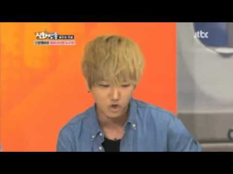 120922 Shinhwa Broadcast   Yesung's Rap & Dance