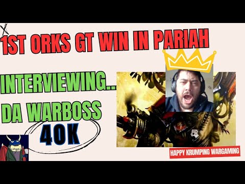 Pariah Nexus GT Victory with Orks: Super-SECRET Insights from the Champion Player
