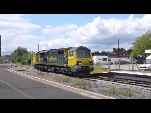 Trains at Malvern Wells, Malvern Link, Bromsgrove and Walsall