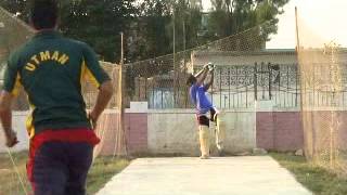 preview picture of video 'yasir ali on bat at haripur'