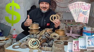 Sarı hurdası biriktirmeye devam. #scrap #hurda #brass #parakazanma #ekgelir