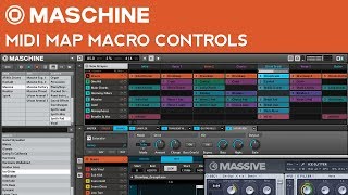 Maschine Tutorial: Assign MIDI Controls to Macro Controls