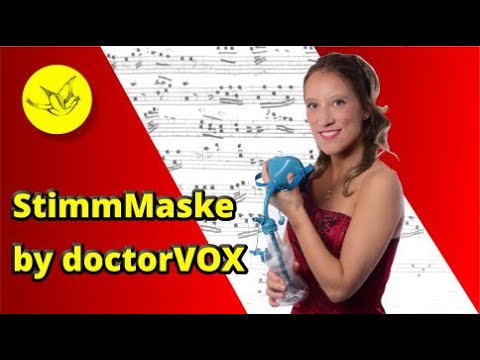 Stimmmaske Dr. Vox - Optimal zum Singen lernen!