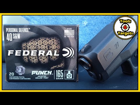 Plus 10 For The WIN?...Federal Premium HST .40 S\u0026W Ballistic Gel Ammo Test!
