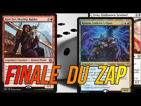 Finale du Zap 19/12/21 Kari Zev VS Livio Kraum - MTG EDH Duel Commander