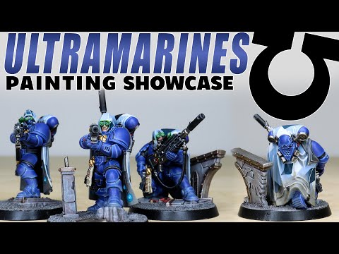 PAINTING SHOWCASE Space Marines Eliminators Ultramarines Warhammer 40k