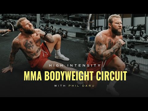 High Intensity Bodyweight Circuit for MMA