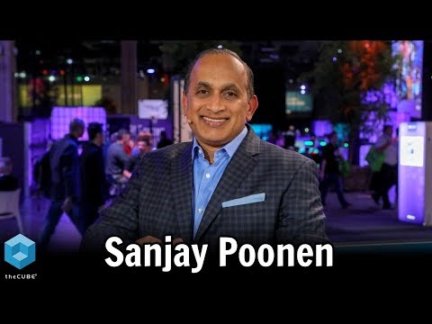 Sanjay Poonen，VMware | VMworld 2018。 (Sanjay Poonen, VMware | VMworld 2018)