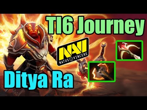 Dota 2 Ditya Ra Ember Spirit Navi vs TNC - TI6 Group stage