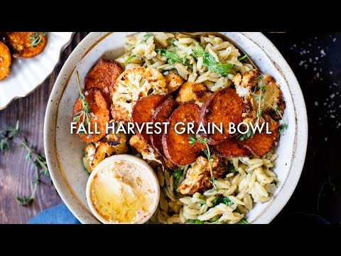 Fall Harvest Grain Bowls | This Savory Vegan
