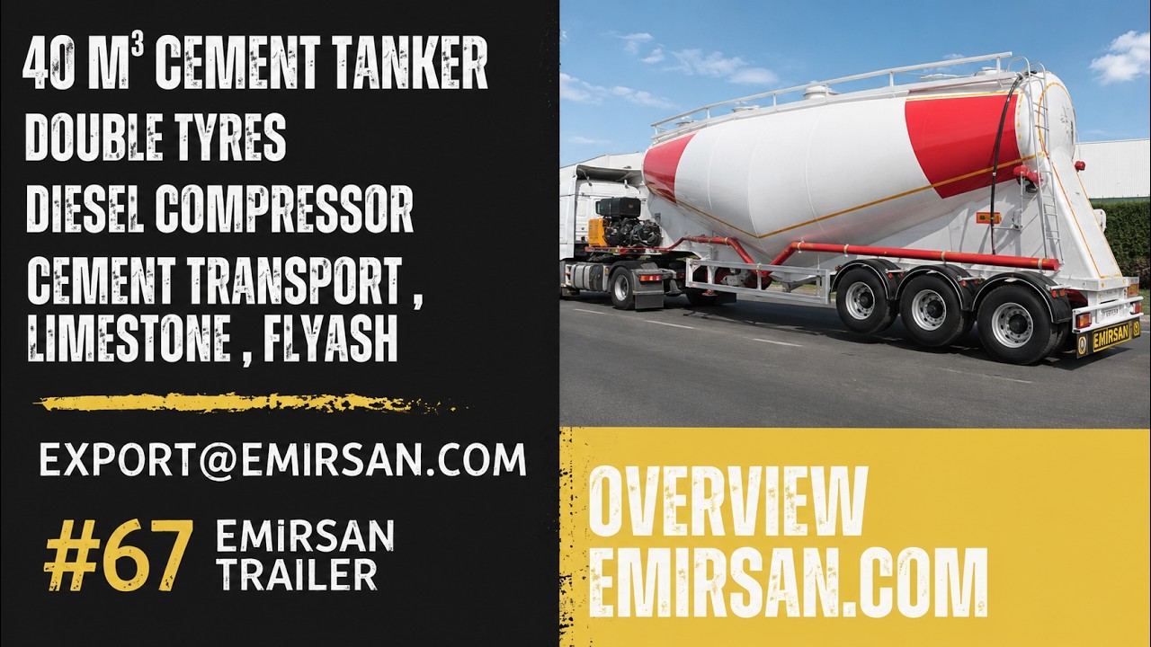 40 M3 Cement Tanker